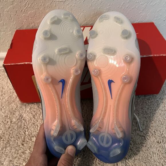 Nike Tiempo Legend 10 Elite FG NU2 Vast Gray/Racer Blue 2025 Limited Size 6.5 main image 8